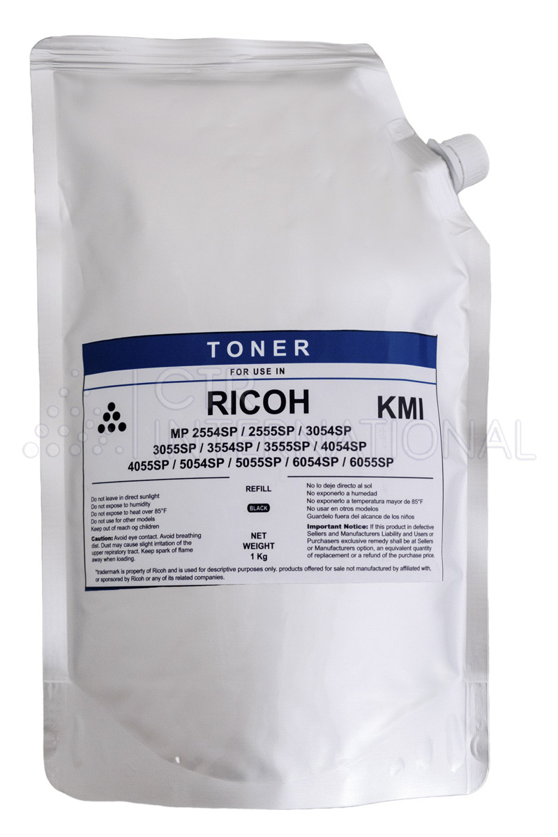 Cartouche De Toner Noir RSENSO Compatible Ricoh MP 2554, 3054, 3554 Et Modèles SP - 24 000 Pages